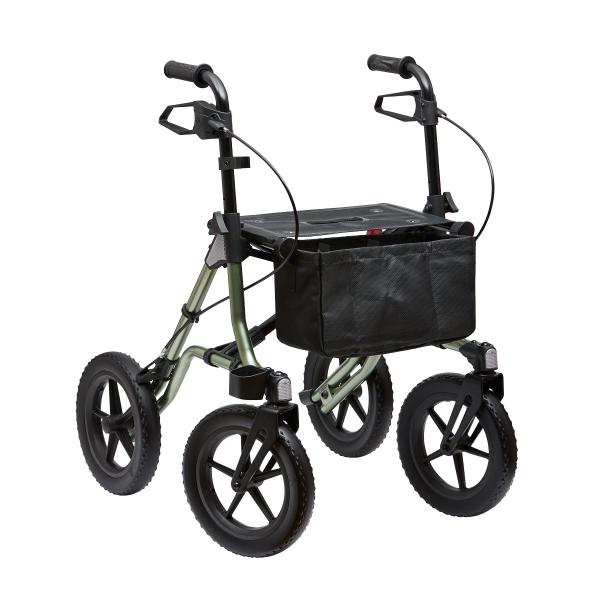 Rollator TAiMA XC PU-bereift, oasisgrün-metallic